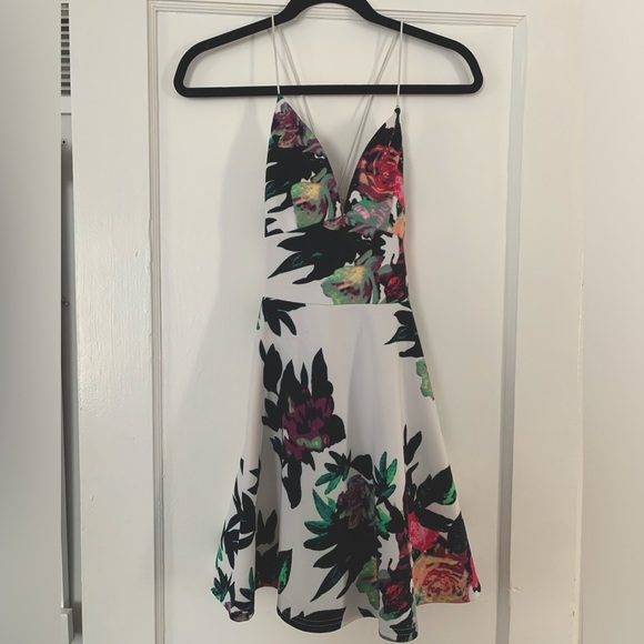 Floral A line dress - Picture 1 of 2